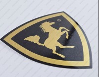 Century Boat Emblem Logo Gold Decals